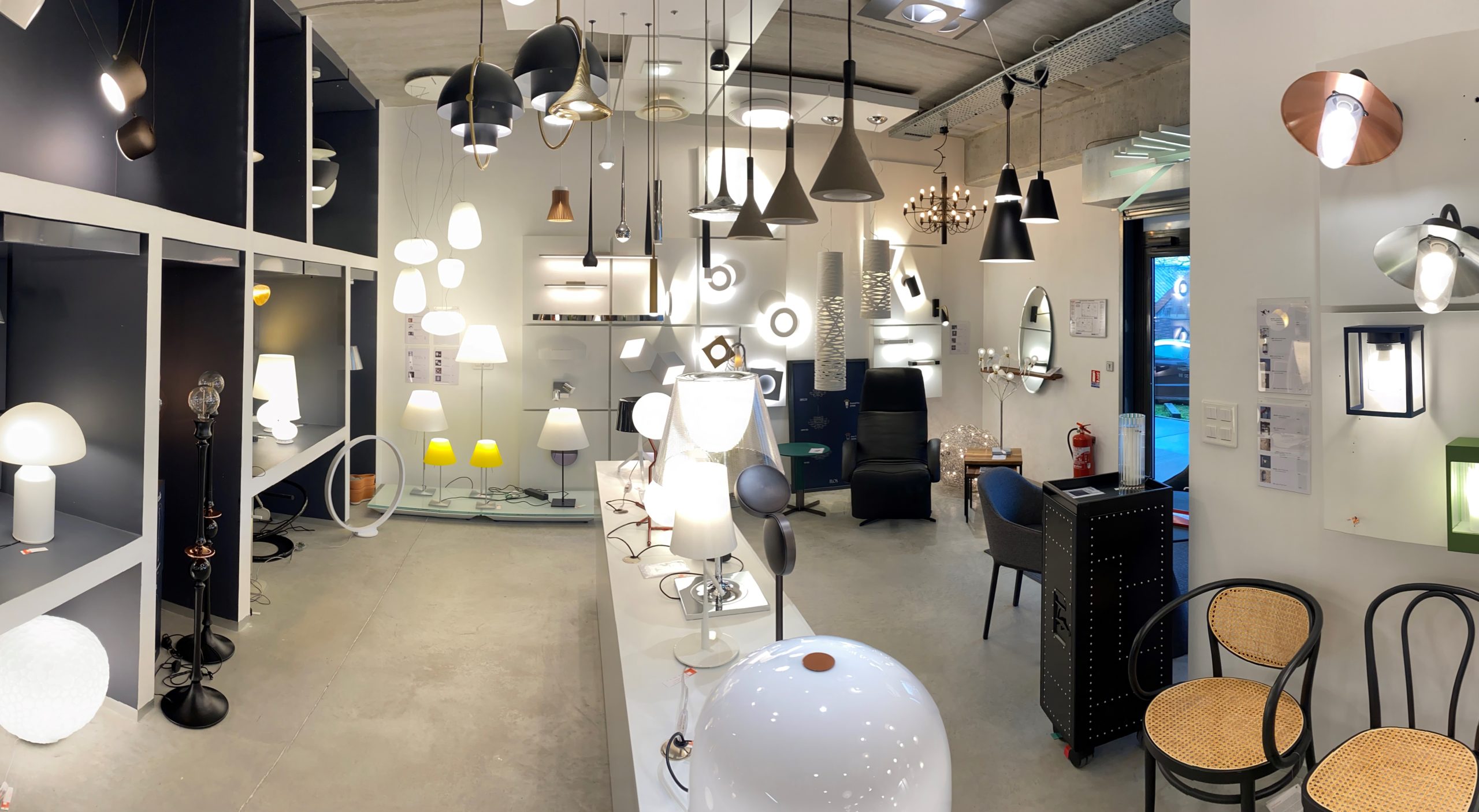 luminaires du magasin Casaligne à Guérande